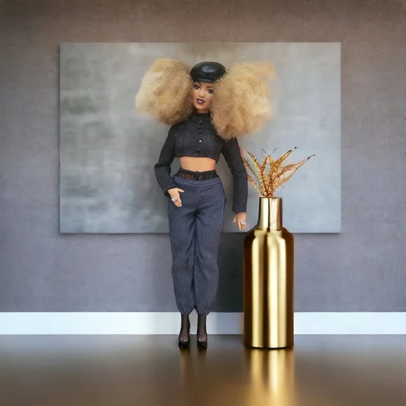 Barbie Styled By Marni Senofonte Blonnde Curvy No Shoes - Picture 6 of 6